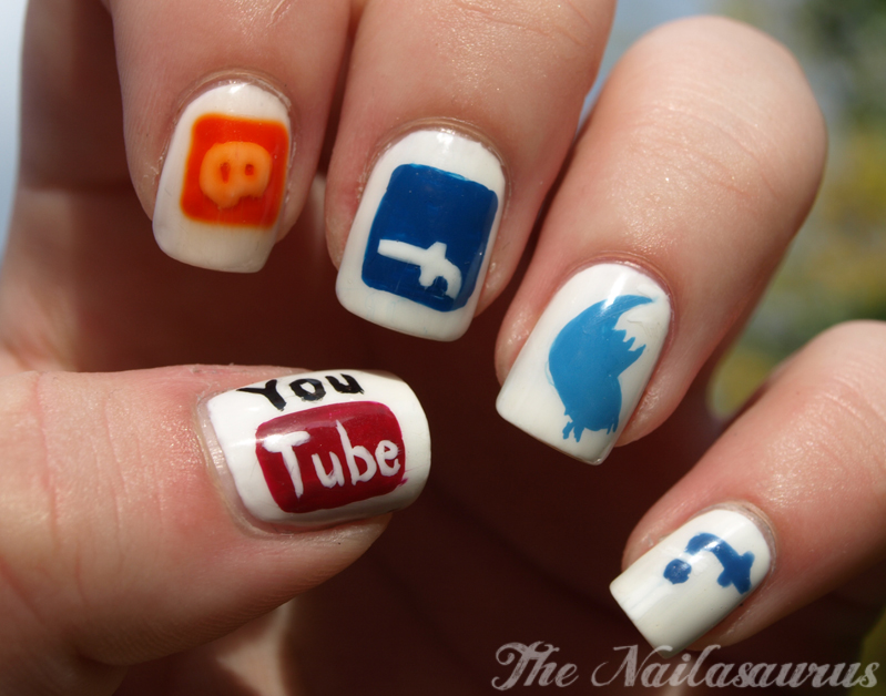 social media nails