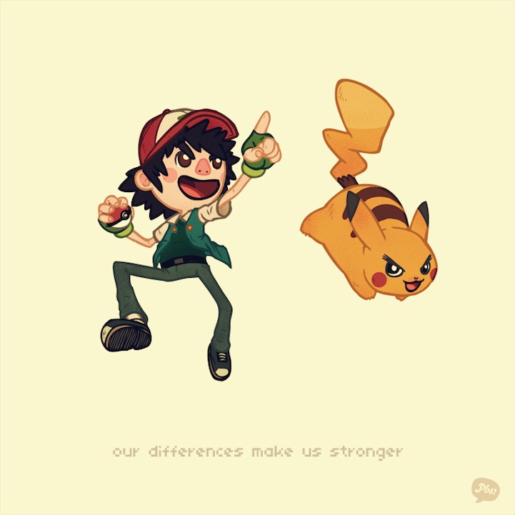 Ash and Pikachu in Pokemon